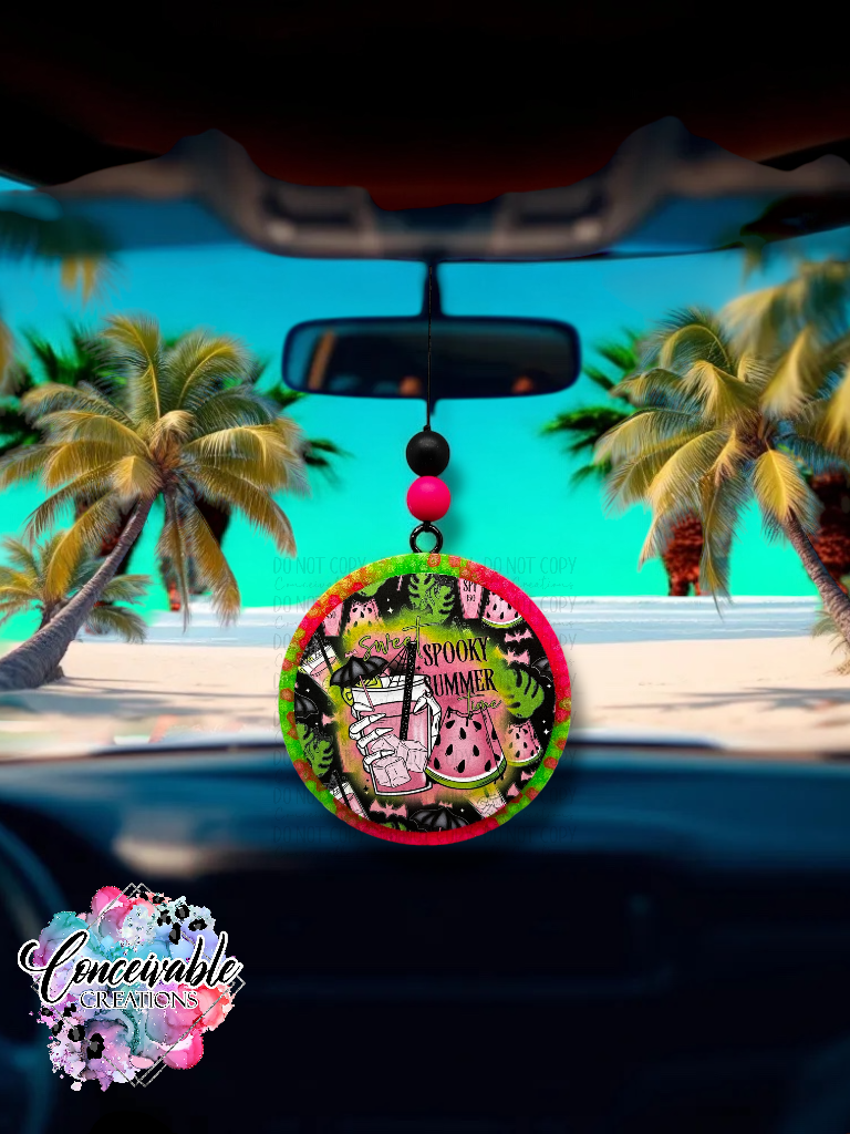 Sweet Spooky Summer Time Car Freshie