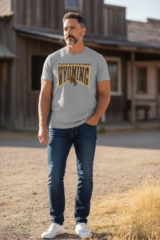 The World Needs More Cowboys-Perspective Box Tee