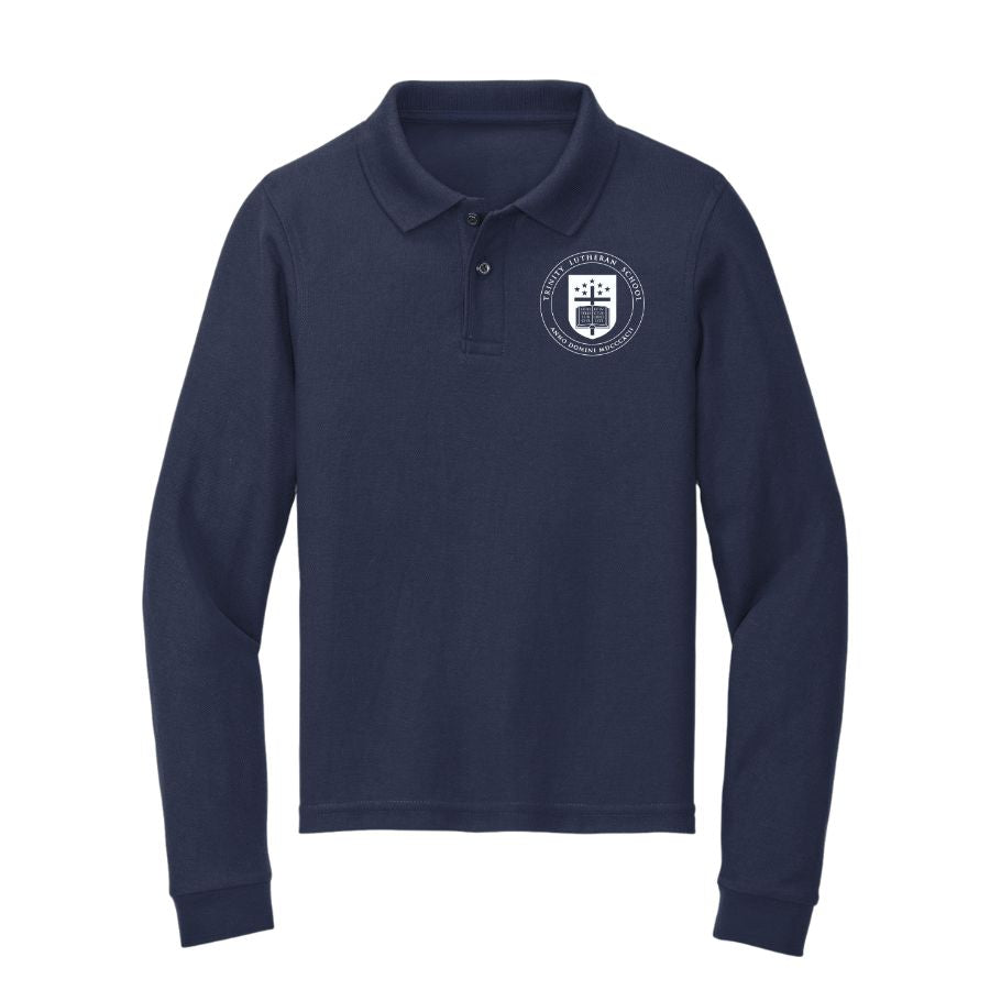 TLS- Long Sleeve Polo (Youth)