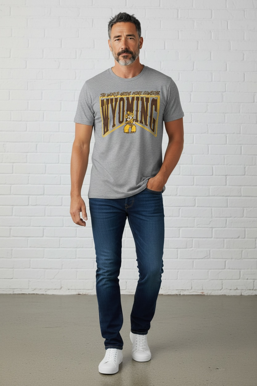 The World Needs More Cowboys-Perspective Box Tee