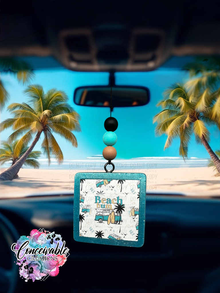 Beach Bum Car Freshie