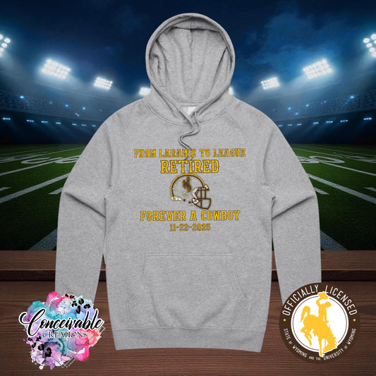 From Laramie to League – Forever a Cowboy Tee
