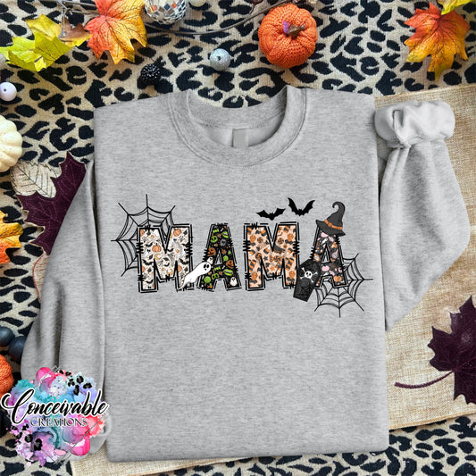 Spooky Mama Crewneck Fleece
