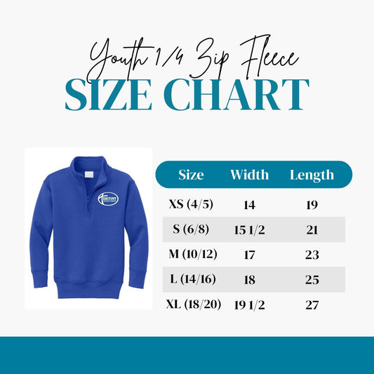 DCA- 1/4 Zip Fleece (Youth)